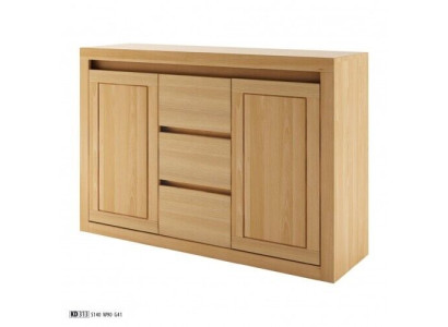 Sideboard Chest of drawers Solid wood Wardrobe Cabinets Real Wood Oak 140x90cm Chests of drawers