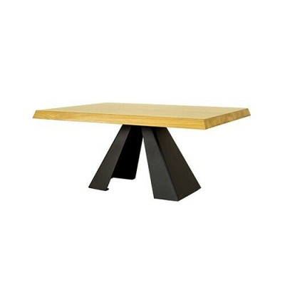 Design X Legs Coffee table Pine Solid Real Wood Furniture Side Table Tables
