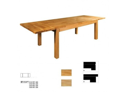Table Dining table Massive Furniture Dining room 140x90cm Real Wood Solid wood new Tables