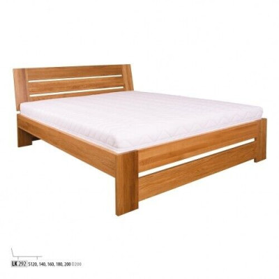 Bed Wooden bed Real Wood Beds Bedroom Hotel Design Style Solid Furniture