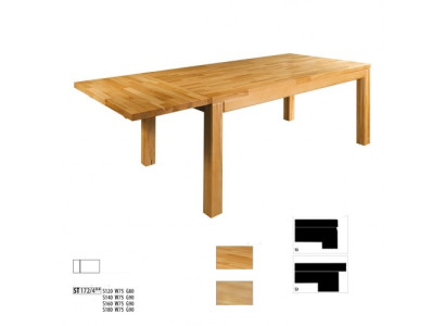Table Dining table Massive Furniture Dining room 160x90cm Real Wood Solid wood new Tables