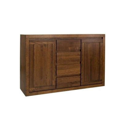 Designer Chest of drawers Side Low Board Wardrobe Shelf for Living room Solid wood