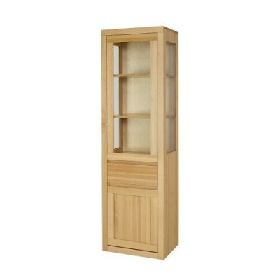 Glass showcase wooden cabinet Living room Wardrobe handmade Solid wood