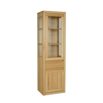 Glass showcase wooden cabinet Living room Wardrobe handmade Solid wood