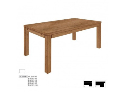 Dining table Wooden table Wood Tables Table Dining room Solid 80 * 80 cm Dining room table