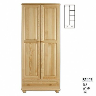Real Wood Solid wood solid wood wardrobe wardrobe bedroom cabinet new