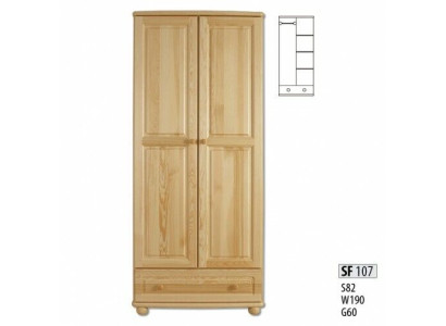 Real Wood Solid wood solid wood wardrobe wardrobe bedroom cabinet new