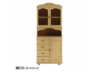 Kitchen Cabinet Solid Wood Buffet Wardrobe Sideboard Handcraft Solid Furniture Display Cabinets