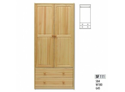 Wardrobe Pine Wardrobe Solid Wood Solid Bedroom Wardrobe Cabinets new
