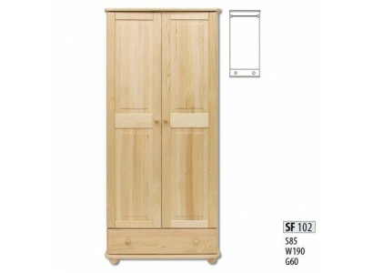 Wardrobe Bedroom Wood Wardrobe Real Handcraft Solid Wood Wardrobe
