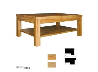 Coffee table Wooden table Real wood Solid Wood Side table Table 120x80 Coffee tables
