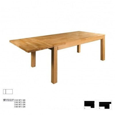 Dining table Wood Tables Living Dining Room Table 120x90cm Dining tables Solid Solid wood