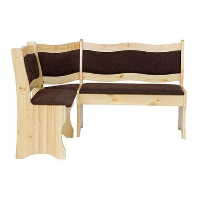 Corner bench Real wood pine Solid Wood Dining room Country house Handcraft corner benches new