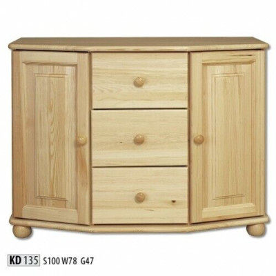 Solid Wardrobe Chest of drawers Sideboard Furniture Chests of drawers Real wood Cabinets new Sideboard