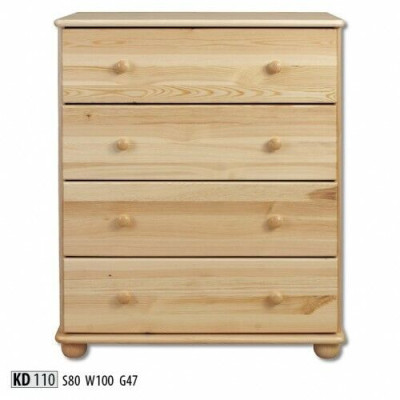 Solid Chest of drawers Sideboard Wardrobe Furniture Chests of drawers Real wood Pine new Sideboard