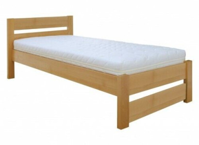 Wooden bed Real Wood Bed Beds Four Poster Hotel 100x200 Style Massive Furniture new