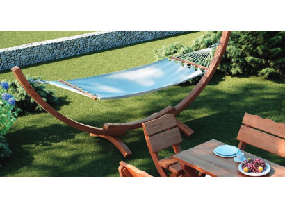 Hammock frame with hammock frame wooden frame hanging lounger stable