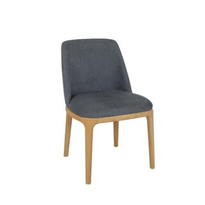Design Chair Armchair Upholstery Chairs Lounge Solid Wood Textile Wood Armchair new