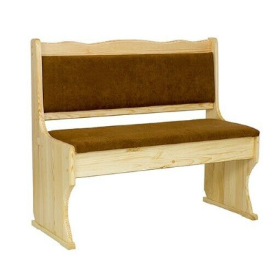 Wooden bench bench seat 100 cm solid pine wood furniture kitchen stool real wood
