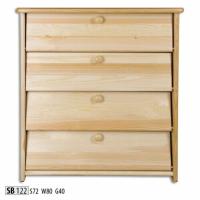 Shoe cabinet 4 compartment Chest of drawers Real wood Solid Furniture shoe tipper shoe rack