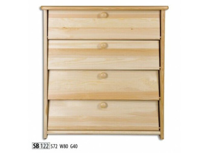 Shoe cabinet 4 compartment Chest of drawers Real wood Solid Furniture shoe tipper shoe rack
