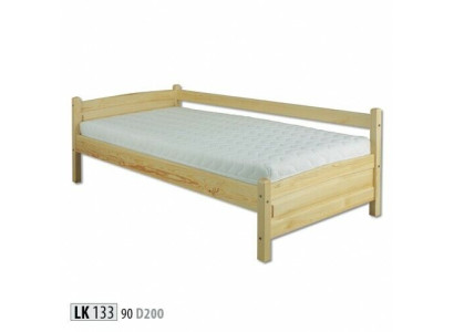 MassivWooden bed pine Wood Bed frame 90x200 solid wood guest bed Handcraft new