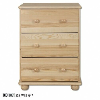 Design Bedside table Nightstand Chest of drawers Solid wood Furniture Wood Furniture Handcraft new