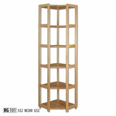 Shelf Bookshelf new Solid Pine Natural Handcraft Corner Shelf Shelves Office new