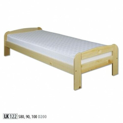 Wood Massive Bedroom Beds 100x200 Single Bed Solid Furniture Furniture