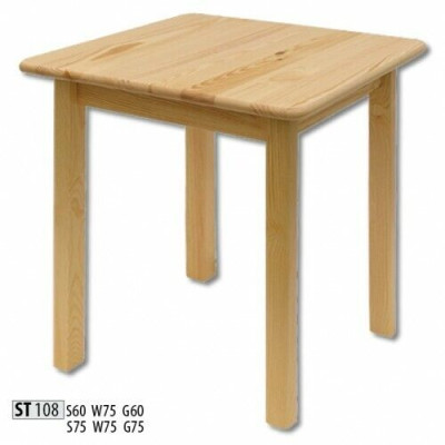 Dining table Wood Tables Living Dining Room 75x75 Solid wood dining tables Real wood Table