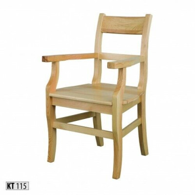 Chair with armrest kitchen chair Chair Solid wood Pine wood handmade