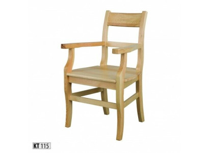 Chair with armrest kitchen chair Chair Solid wood Pine wood handmade