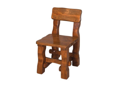 Garden chair wooden chair garden furniture chair solid wood brown handcraft solid wood new