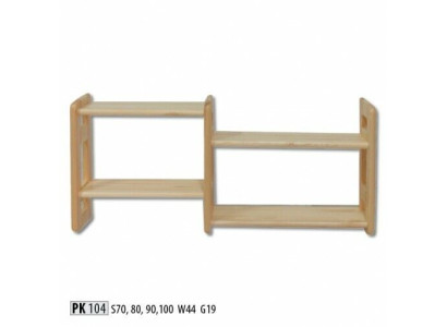 Wall shelf Bookcase Bookshelf Living room Wall Shelf Real Wood