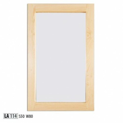 Handmade Mirror Real wood Solid Frame Pine Wall mirror 50 * 80 cm new