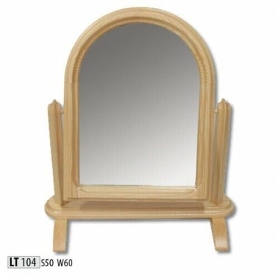 Make-up mirror Real handmade mirror Real wood wooden mirror frame 50x20