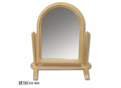 Make-up mirror Real handmade mirror Real wood wooden mirror frame 50x20