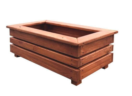 Plant pot, flower pot, flower pot, wood wooden pot, handmade