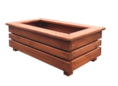 Plant pot, flower pot, flower pot, wood wooden pot, handmade