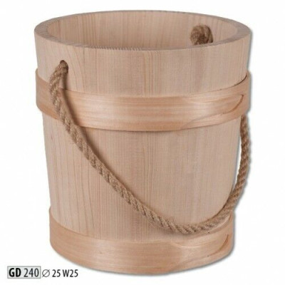 Wooden bucket decorative bucket container flower pot bucket decorative from Wood Decoration new