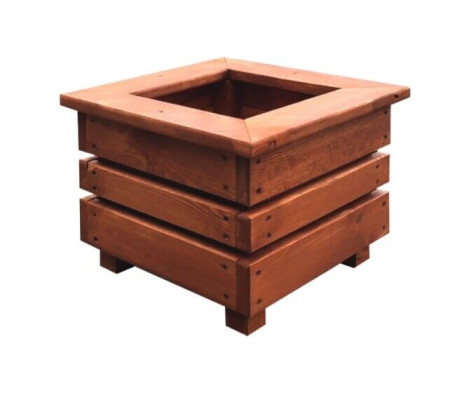 Flower box from Wood flower pot flower pot plant box garden wooden pots bucket