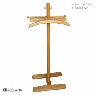 Men's valet Mute valet Clothes butler Clothes rack Wood suit stand Butler