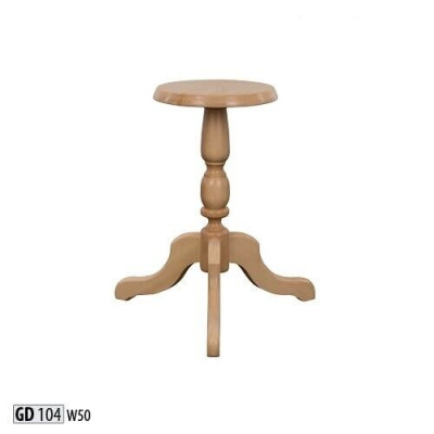 Stand for flowers wooden stand Russian work stand made of real wood 50 cm