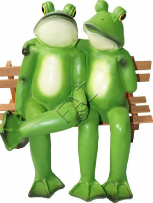 Design Frog Figure Garden Statue Sculpture Figures Sculptures Decoration c653