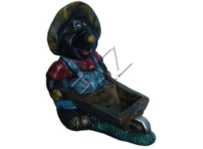 Design Mole Figure Garden Statue Sculpture Figures Sculptures Decoration new
