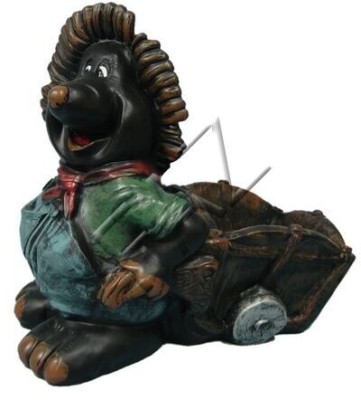 Design Mole Figure Garden Statue Sculpture Figures Sculptures Decoration
