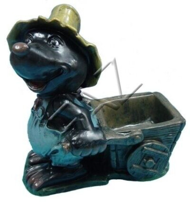 Design Mole Figure Garden Statue Figures Sculptures Decoration new