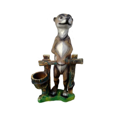 Meerkat Abstract Figure Decoration Statues Sculpture Garden Decorative Figures 60cm