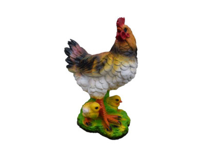 Chicken Bird Figure Statue Garden Decoration Sculpture Decorative Sculptures