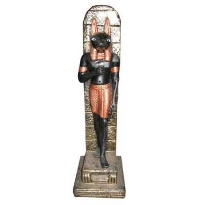 Egyptian Figure Anubis Plastic God of Death Decoration Statues Figures 33cm